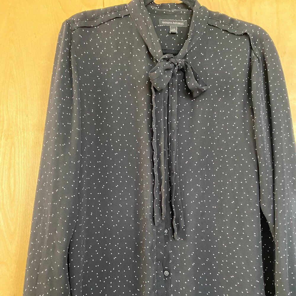 Banana Republic Polka Dot Blouse